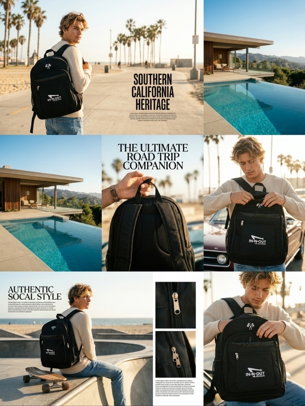 RARE In-N-Out Burger Associate Backpack - Employee Exclusive - Picture 10 of 10